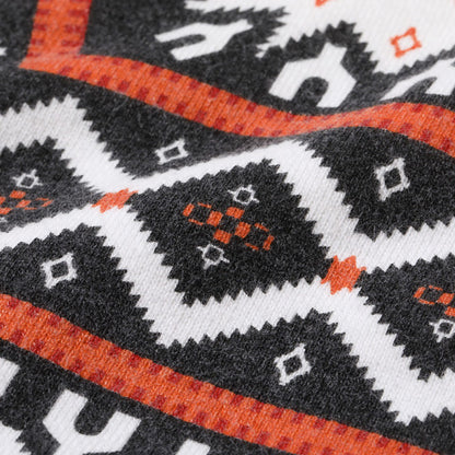 ホワイツビル Lot No. WV69267 / SNOW PATTERN ZIP SWEAT SHIRT BLACK 雪柄スウェット ジップスウェット ブラック メンズ