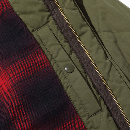 シュガーケーン Lot No. SC15402 / WEATHER CLOTH QUILTED WORK JACKET OLIVE ワークジャケット オリーブ メンズ