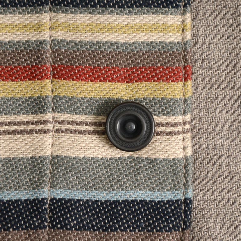 DELUXE WARE 7649C[40S NATIVE BORDER]:ORG.BORDER RED.BORDER