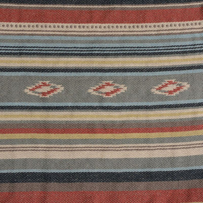 DELUXE WARE 7649C[40S NATIVE BORDER]:ORG.BORDER RED.BORDER