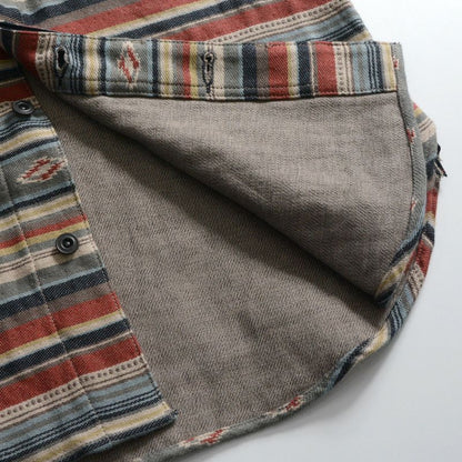 DELUXE WARE 7649C[40S NATIVE BORDER]:ORG.BORDER RED.BORDER