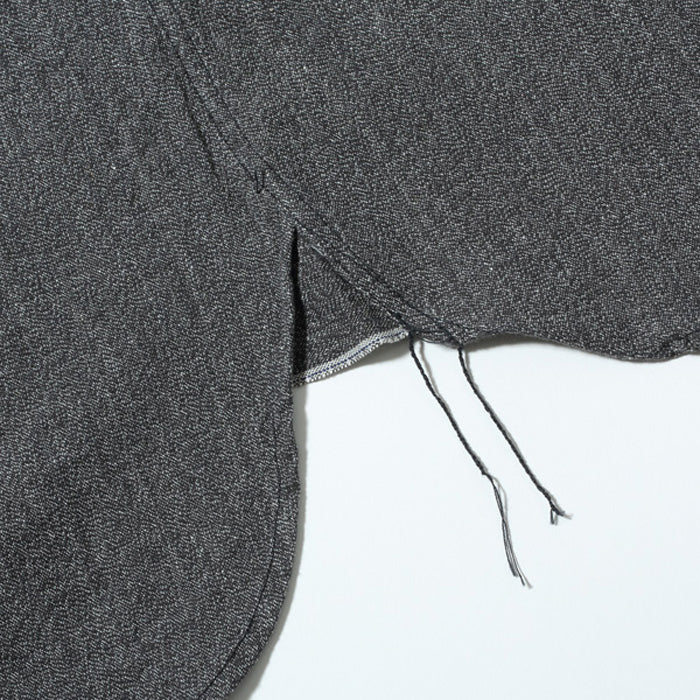 バズリクソンズ Lot No. BR26082 / COTTON COVERT WORK SHIRTS BLACK シャンブレー調 ワークシャツ ブラック メンズ