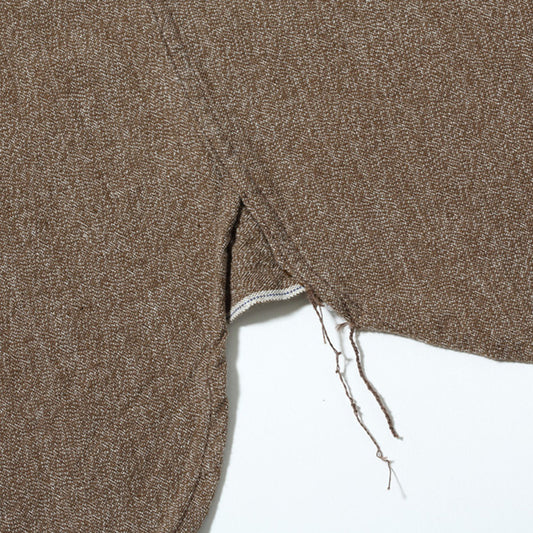 バズリクソンズ Lot No. BR26082 / COTTON COVERT WORK SHIRTS BROWN シャンブレー調 ワークシャツ ブラウン メンズ