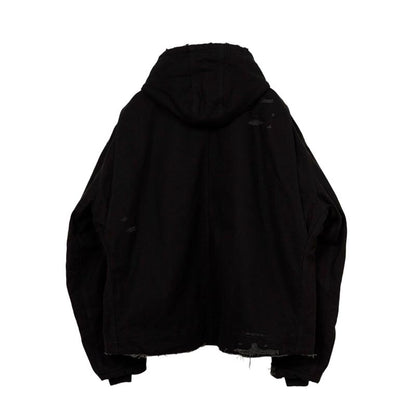 カミヤ G13BL024 BORO Duck Blouson ボロダックブルゾン ブラック メンズ アウター ジャケット ボア フード