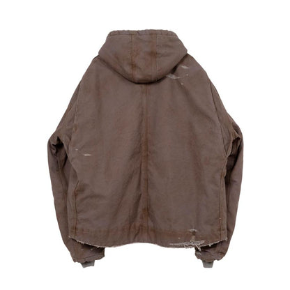 カミヤ G13BL024 BORO Duck Blouson ボロダックブルゾン グレー メンズ アウター ジャケット ボア フード