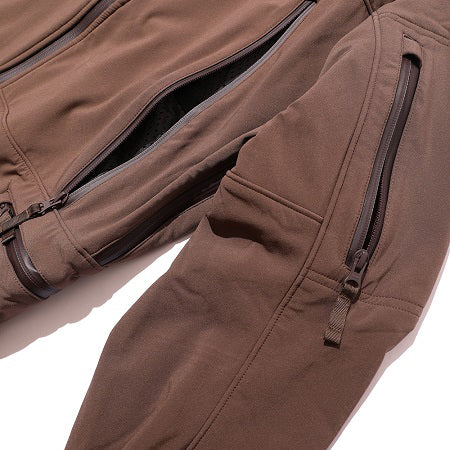 Arches Functional Parka-Double face soft shell- Slate :GRY