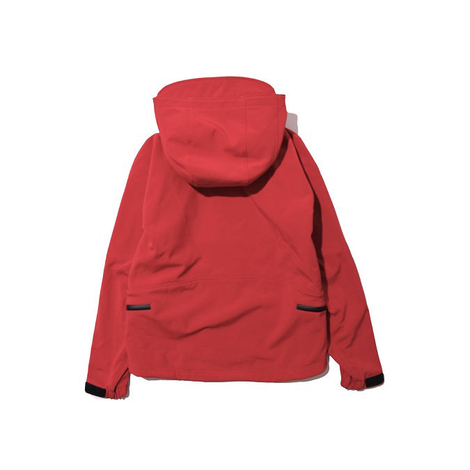 Arches Functional Parka-Double face soft shell- Slate :RED