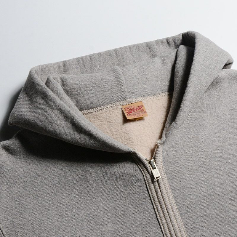 DELUXE WARE(デラックスウエア) SPZ-00[FULLZIP PARKA PLAIN] :杢GRAY.BEIGE OLIVE S.NVY