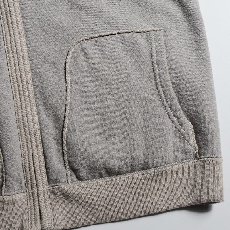 DELUXE WARE(デラックスウエア) SPZ-00[FULLZIP PARKA PLAIN] :杢GRAY.BEIGE OLIVE S.NVY