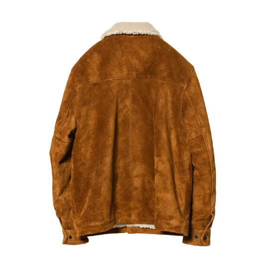 ワイツーレザー WJ-02 STEER SUEDE RANCH COAT ランチコート キャメル メンズ