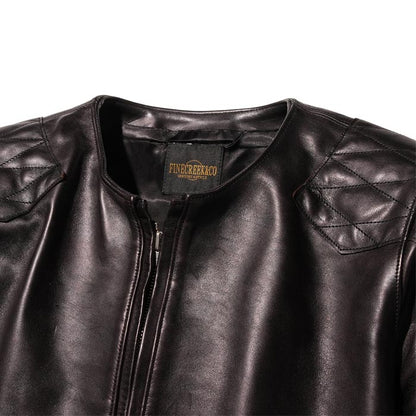 FINECREEK&Co. ﾌｧｲﾝｸﾘｰｸｱﾝﾄﾞｺｰ ACJK043 Bad バッド ブラック レザージャケット