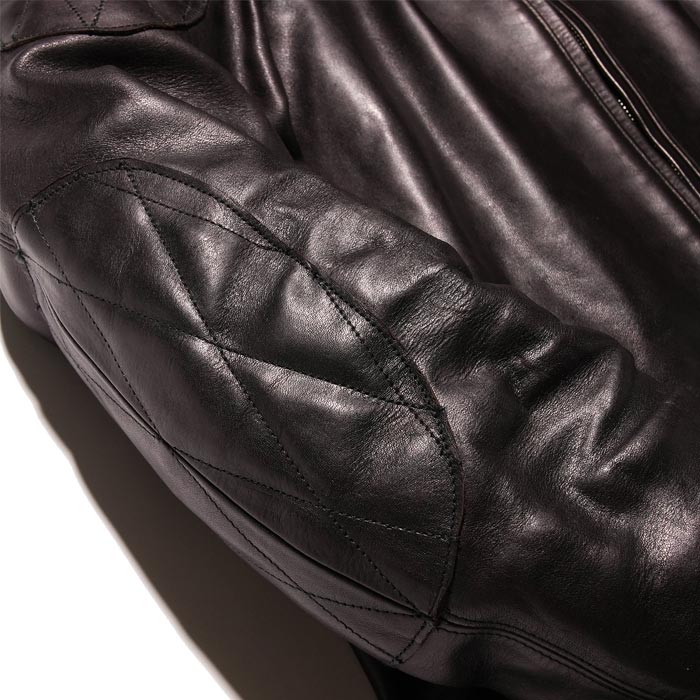 FINECREEK&Co. ﾌｧｲﾝｸﾘｰｸｱﾝﾄﾞｺｰ ACJK043 Bad バッド ブラック レザージャケット