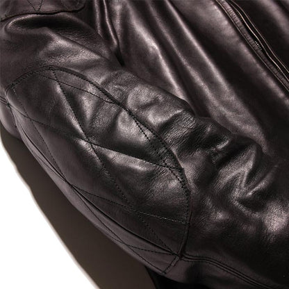 FINECREEK&Co. ﾌｧｲﾝｸﾘｰｸｱﾝﾄﾞｺｰ ACJK043 Bad バッド ブラック レザージャケット