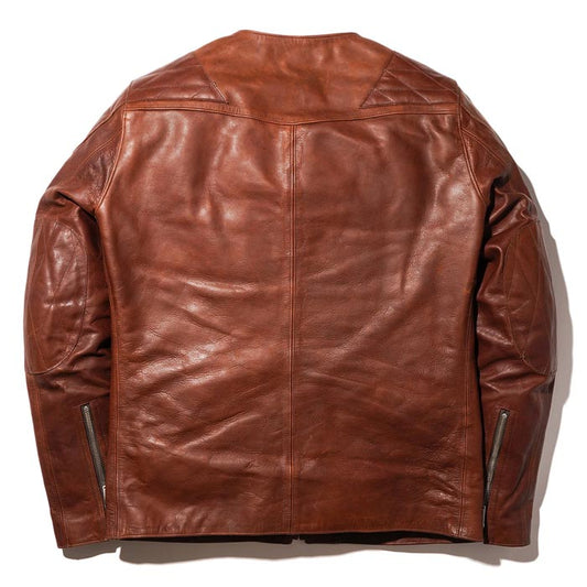 FINECREEK&Co. ﾌｧｲﾝｸﾘｰｸｱﾝﾄﾞｺｰ ACJK043 Bad バッド ブラウン レザージャケット