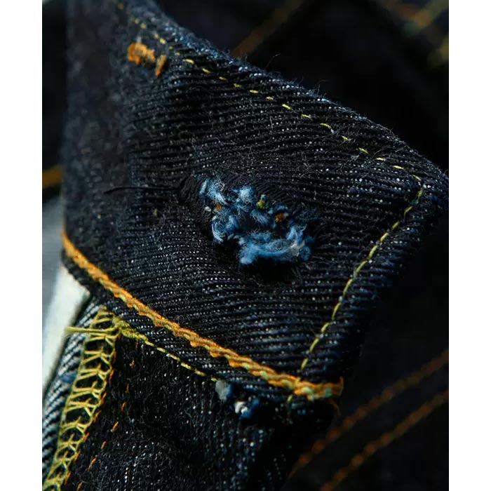 フラットヘッド FN-D111 WIDE STRAIGHT ワイドストレート ジー ンズ メンズ 14.5oz チェーンステッチ裾上げ無料