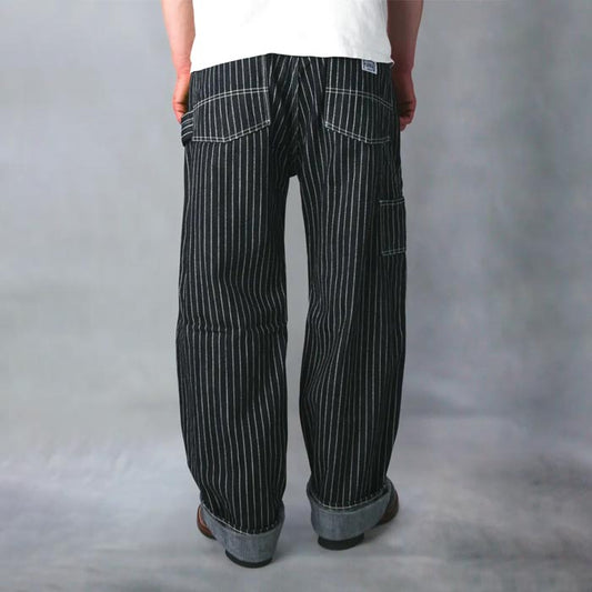 フラットヘッド FN-DP-701 WABASH DOUBLE KNEE PAINTER PANTS ウォバッシュ ダブルニーペインターパンツ メンズ 10oz チェーンステッチ裾上げ無料