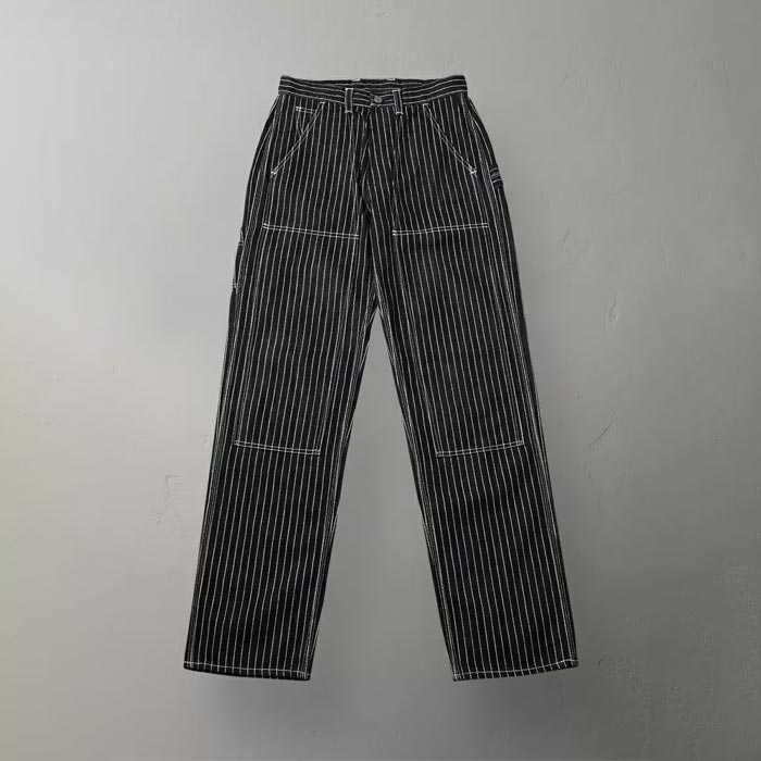 フラットヘッド FN-DP-701 WABASH DOUBLE KNEE PAINTER PANTS ウォバッシュ ダブルニーペインターパンツ メンズ 10oz チェーンステッチ裾上げ無料