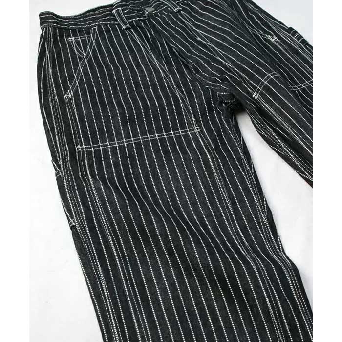 フラットヘッド FN-DP-701 WABASH DOUBLE KNEE PAINTER PANTS ウォバッシュ ダブルニーペインターパンツ メンズ 10oz チェーンステッチ裾上げ無料