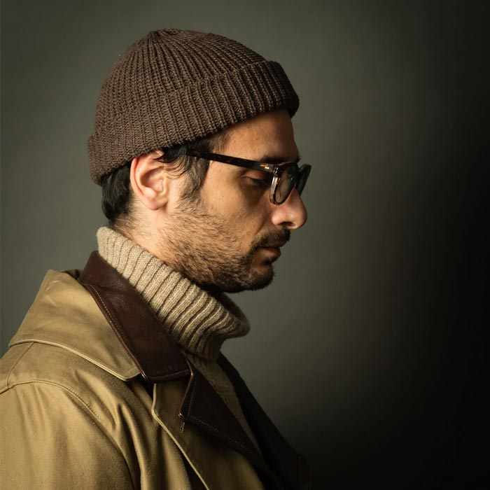 ミスターファットマン 5191010 Hue ブラウン メンズ ワッチキャップ 帽子 ショート丈 ニットキャップ ニットワッチ