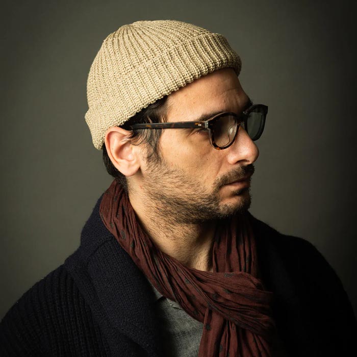 ミスターファットマン 5191010 Hue ベージュ メンズ ワッチキャップ 帽子 ショート丈 ニットキャップ ニットワッチ