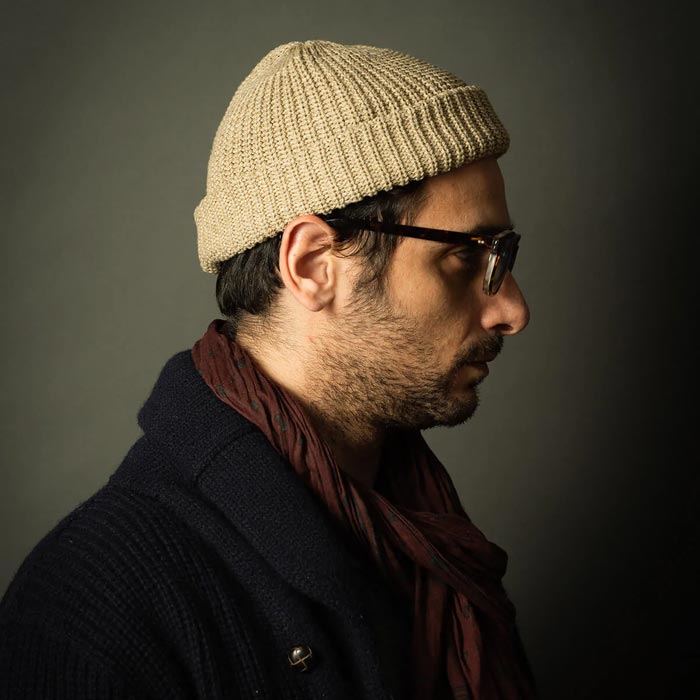 ミスターファットマン 5191010 Hue ベージュ メンズ ワッチキャップ 帽子 ショート丈 ニットキャップ ニットワッチ