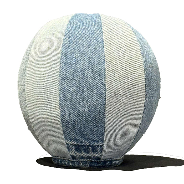 ミカヅキショウテン アップサイクルアートだるま DENIM:ORG