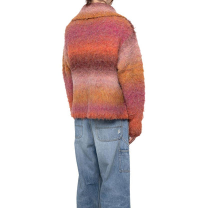 カミヤ G13JK048 Sailor-Collar Knit Jacket オレンジ メンズ セーラーカラー ニットジャケット カーディガン