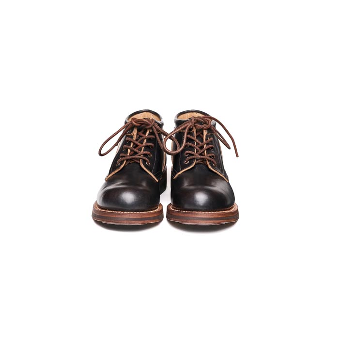 ローリングダブトリオ RDT-A01 COUPEN コッペン ミッドカット ワークブーツ Black Chromexcel