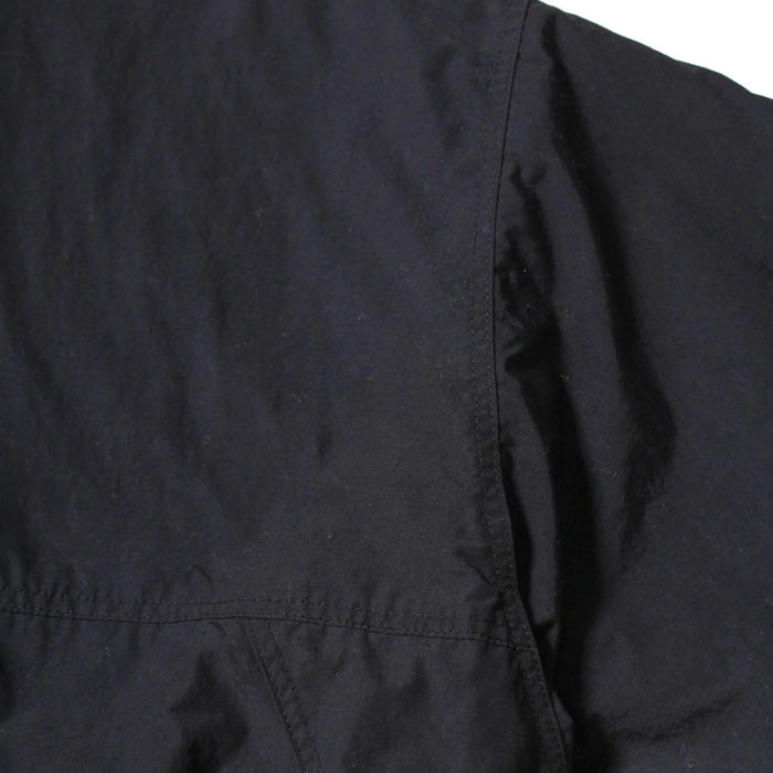 バウワウ BW2302-SFLJ SHELLED FLEECE LINED JACKET BLACK シェルジャケット ブラック メンズ