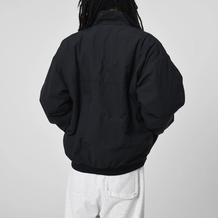 バウワウ BW2302-SFLJ SHELLED FLEECE LINED JACKET BLACK シェルジャケット ブラック メンズ