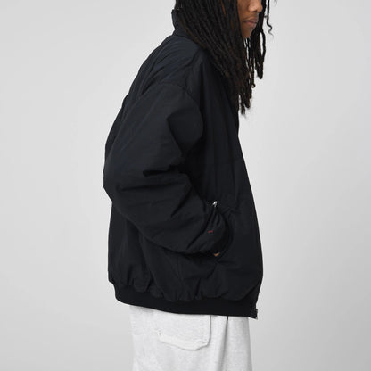 バウワウ BW2302-SFLJ SHELLED FLEECE LINED JACKET BLACK シェルジャケット ブラック メンズ