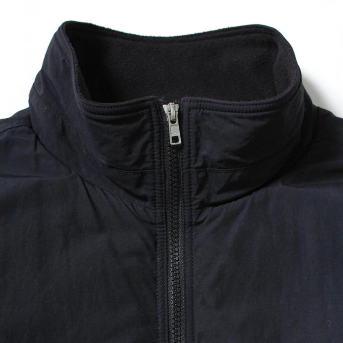 バウワウ BW2302-SFLJ SHELLED FLEECE LINED JACKET BLACK シェルジャケット ブラック メンズ