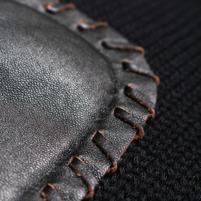 バウワウ BW2302-UWPC USMA WEST POINT CARDIGAN BLACK USMAウェストポイントパッチ カーディガン ブラック メンズ