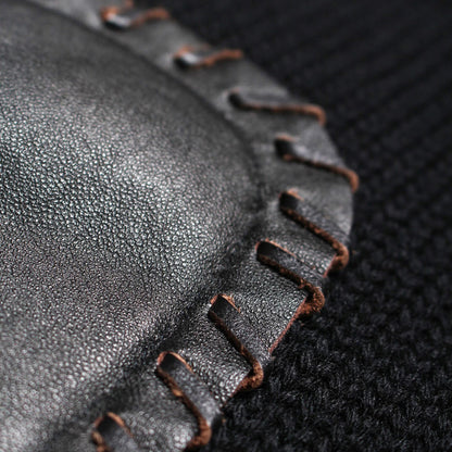 バウワウ BW2302-UWPC USMA WEST POINT CARDIGAN BLACK USMAウェストポイントパッチ カーディガン ブラック メンズ