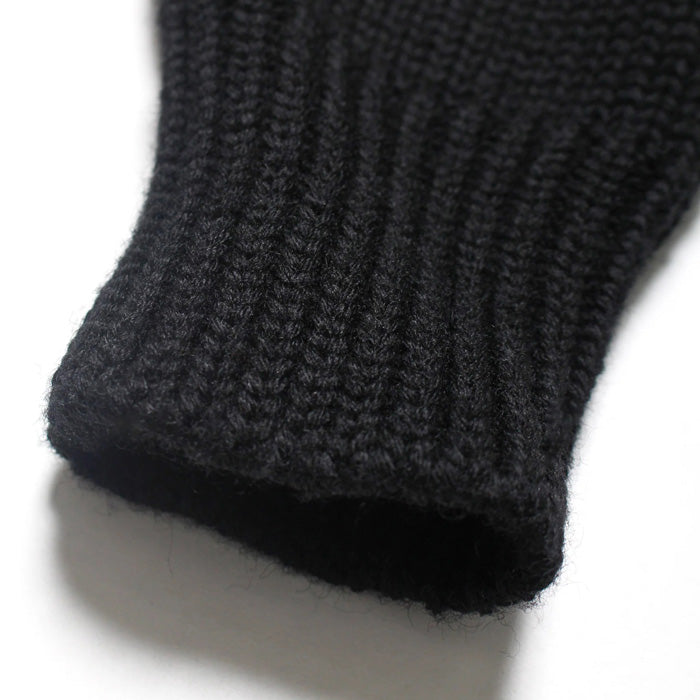 バウワウ BW2302-UWPC USMA WEST POINT CARDIGAN BLACK USMAウェストポイントパッチ カーディガン ブラック メンズ