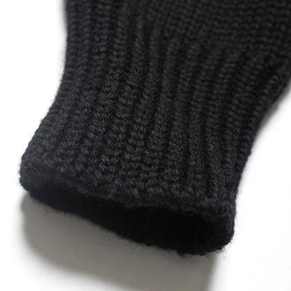 バウワウ BW2302-UWPC USMA WEST POINT CARDIGAN BLACK USMAウェストポイントパッチ カーディガン ブラック メンズ