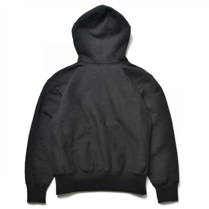 リアルマッコイズ MC22121 HEAVYWEIGHT HOODED / AIRFORCE スウェットパーカー ミリタリー プリント BLACK/030