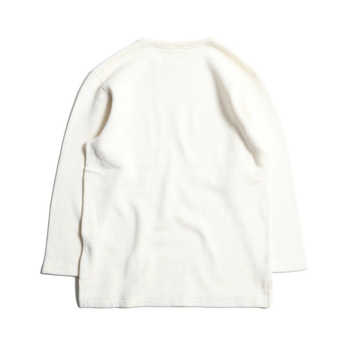 トロフィークロージング TR23AW-203 Naval L/S Tee コットンニット ホワイト メンズ