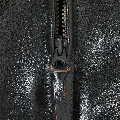 BUZZ RICKSON'S Lot No. BR80655 / WILLIAM GIBSON COLLECTION Type BLACK AN-J-3A HORSEHIDE MODEL