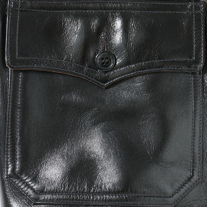 BUZZ RICKSON'S Lot No. BR80655 / WILLIAM GIBSON COLLECTION Type BLACK AN-J-3A HORSEHIDE MODEL