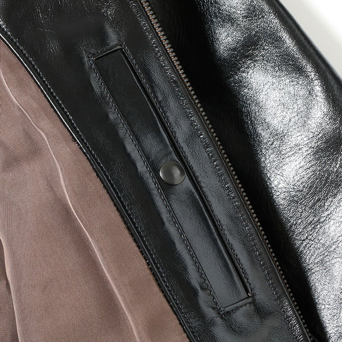 BUZZ RICKSON'S Lot No. BR80655 / WILLIAM GIBSON COLLECTION Type BLACK AN-J-3A HORSEHIDE MODEL