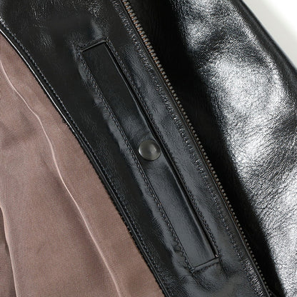 BUZZ RICKSON'S Lot No. BR80655 / WILLIAM GIBSON COLLECTION Type BLACK AN-J-3A HORSEHIDE MODEL