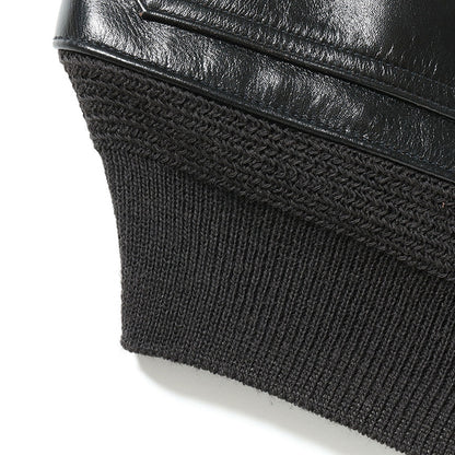 BUZZ RICKSON'S Lot No. BR80655 / WILLIAM GIBSON COLLECTION Type BLACK AN-J-3A HORSEHIDE MODEL