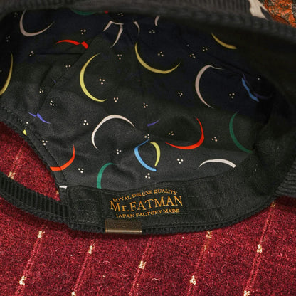 ミスターファットマン 5234005 F WAPPEN CAP BLACK ワッペンキャップ 帽子 ブラック メンズ