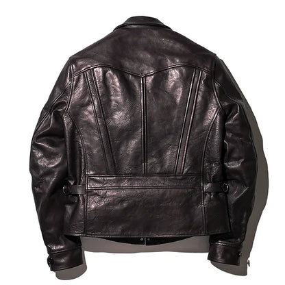 ファインクリークレザーアンドコー ACJK056 Almeida ブラック メンズ レザージャケット ホースハイド