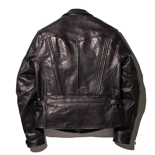 ファインクリークレザーアンドコー ACJK056 Almeida ブラック メンズ レザージャケット ホースハイド