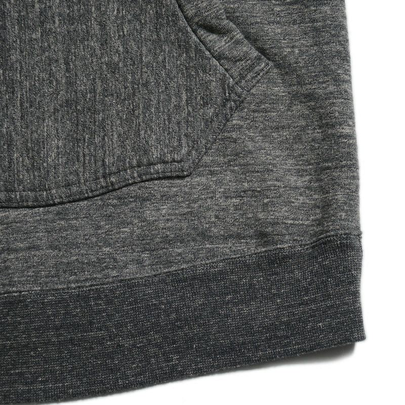 ダリーズアンドコ― 2219RTF 1930s RETROFIT SWEAT ハーフジップパーカー  黒杢ベージュ