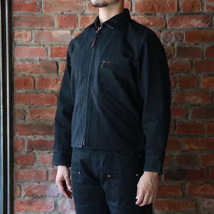 トロフィークロージング 2904 Humming Bird Blackie Jacket ハミングバードジャケット ワンウォッシュ