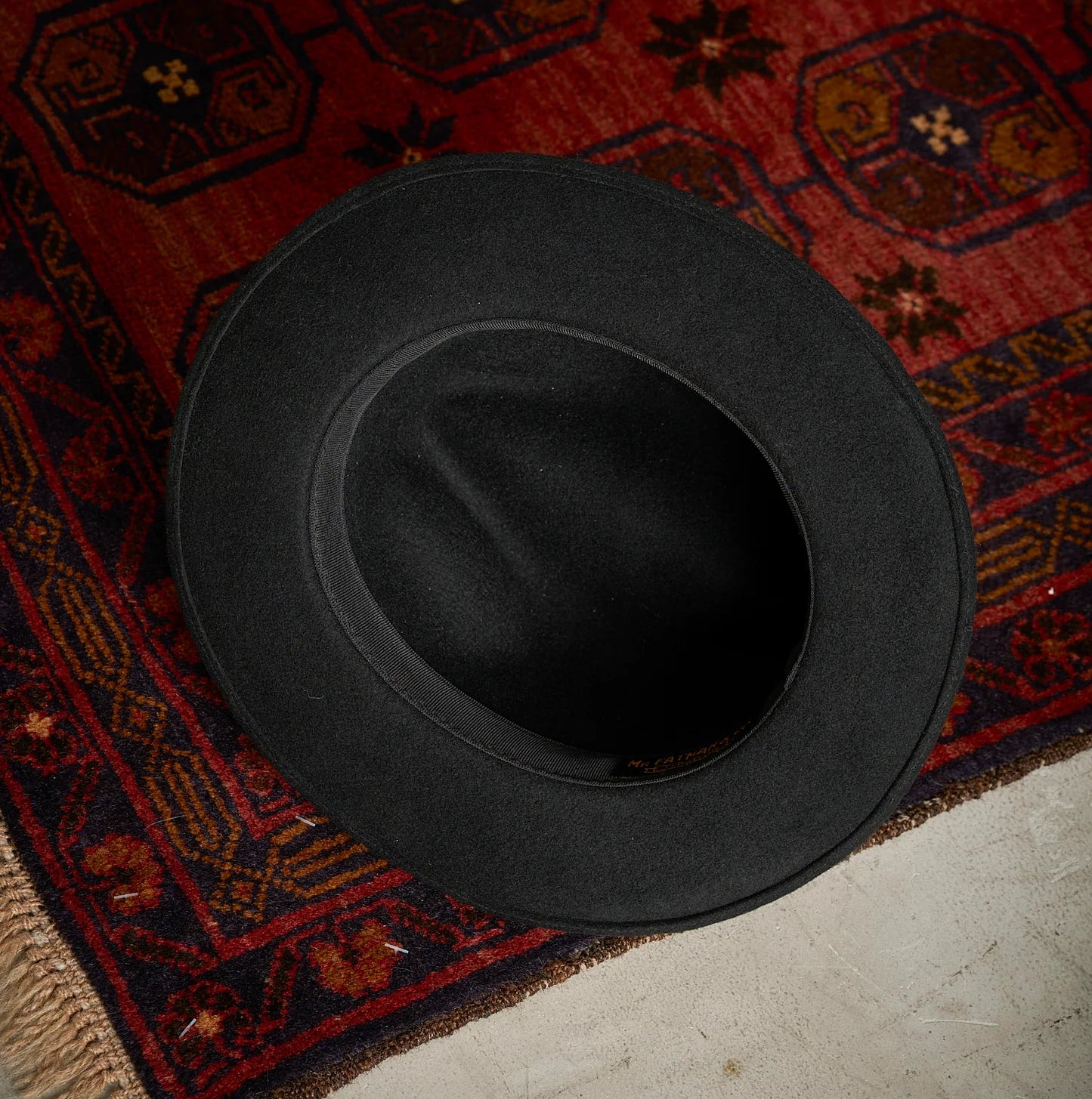 J.J. WILLIAMS FEDORA CANNON BALL 5243501:MOCHA