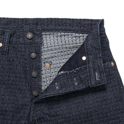 ステュディオ・ダ・ルチザン D1854 刺し子デニムジーンズ IN D 15.5oz デニム